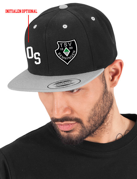 Classic Snapback 2-Tone inkl.Wappen (Initialen optional)